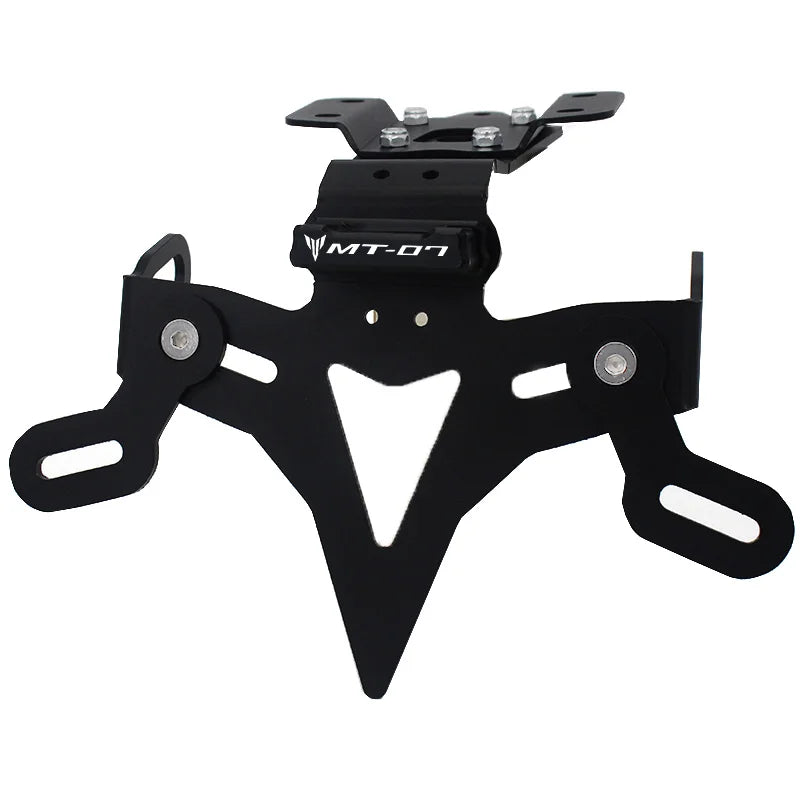 MT-07 2024 Motorcycle License Plate Holder Rear Tail Tidy Fender Eliminator Kit Bracket For YAMAHA MT07 MT 07 FZ-07 2013-2023 Beauty World Shop