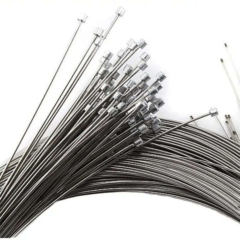 10/5/3/1PC 2M MTB Bicycle Brake Line Bicycle Speed Line Fixed Gear Shifter Gear Brake Cable Set Core Inner Wire MTB Road Bike Beauty World Shop
