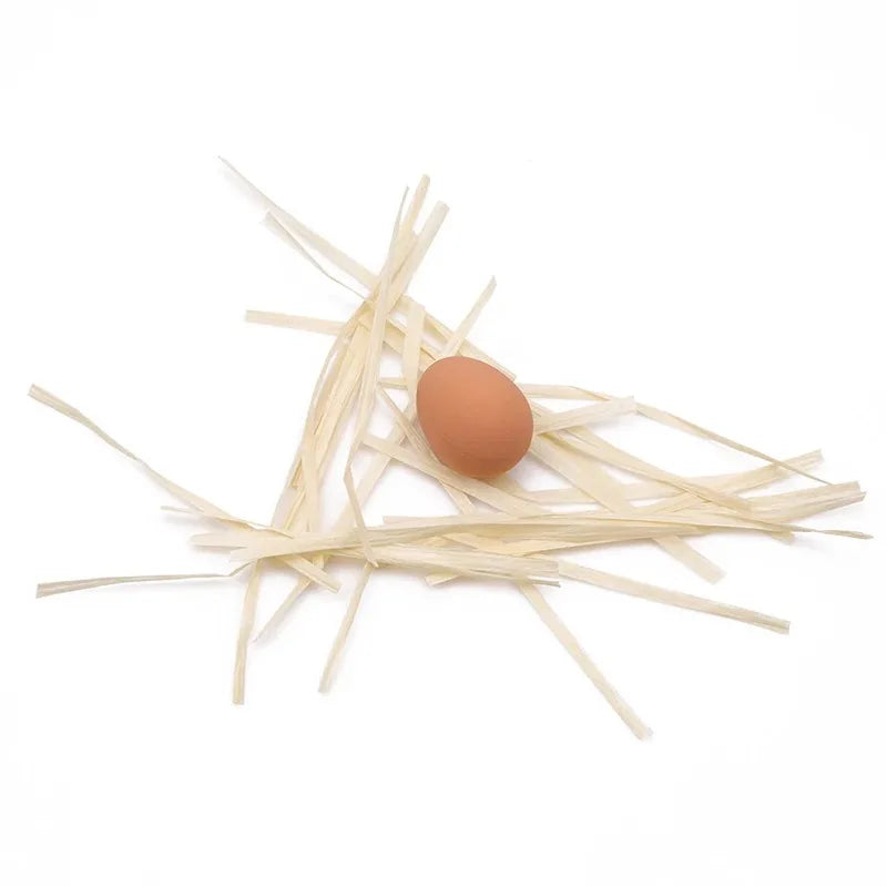 1 Pcs Novelty Bouncy Eggs Realistic Fake Rubber Bouncing BallsModel Farm Chicken Nesting Hen Hatching Egg Pet Toy Prank Joke Beauty World Shop