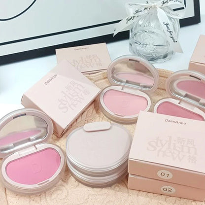 DaimAnpu monochrome honey powder powder blusher, high gloss, natural brightening, rouge setting, powder blusher cream Beauty World Shop