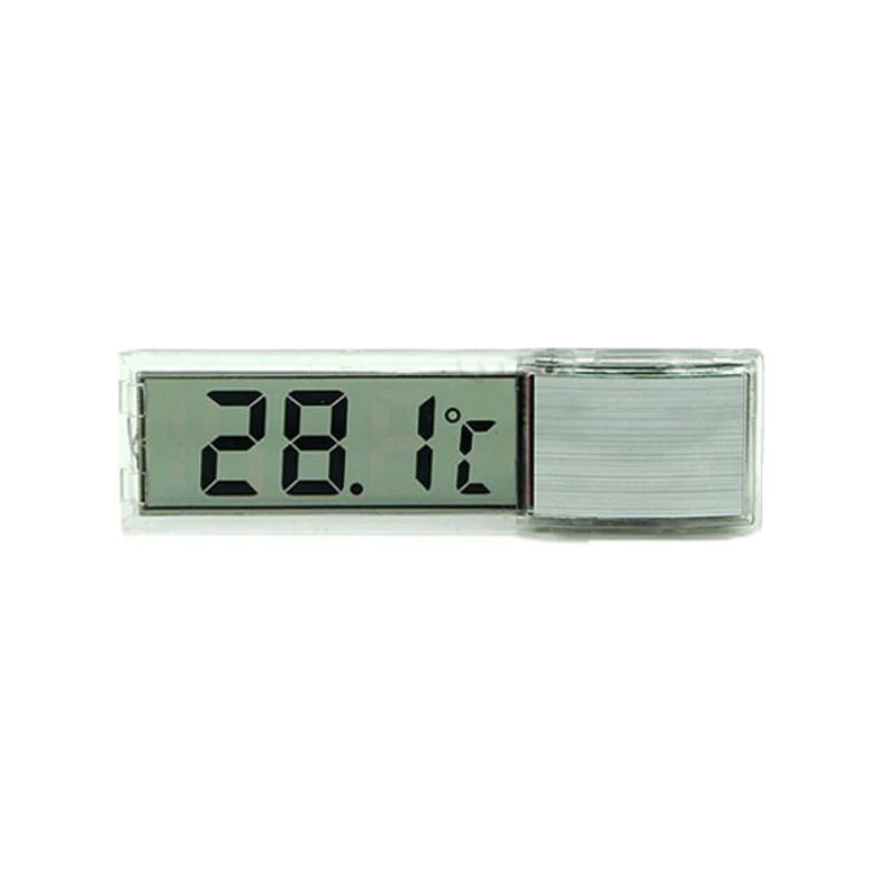 1pc Aquarium Thermometer 3D Digital LED Electronic Fish Tank Temperature Fish Turtle Temp Meter Aquarium Decoration Beauty World Shop