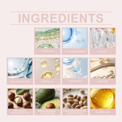 Korean Calcium Volume Multi Balm Stick Collagen Facial Moisturizing Stick Lip Balm Anti-wrinkle Cream Firming Soften Skin Care Beauty World Shop