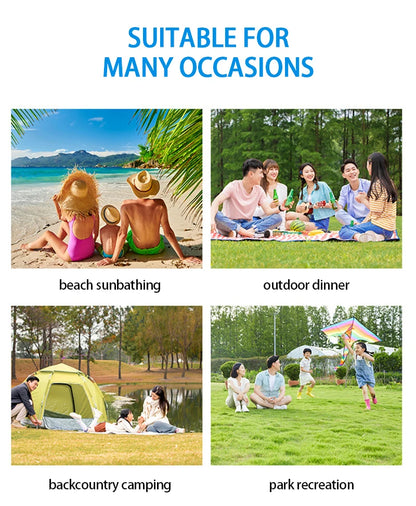 Camping Foam Pad Waterproof Foam Seat for Picnic Hiking Backpacking Mountaineering Trekking Stadium Bleachers Outdoor Beauty World Shop