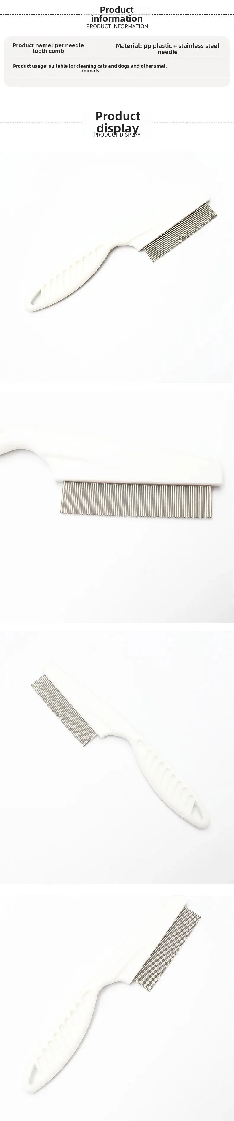 Professional Flea Comb for Dogs and Cats, Effective Grooming Tool for Removing Fleas and Ticks Beauty World Shop