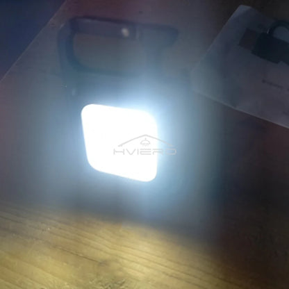 Mini Flashlight Keychain Carry LED Light Work High Power Flashlights Waterproof USB Charge Hard Lamp Outdoor Lighting Highlight Beauty World Shop