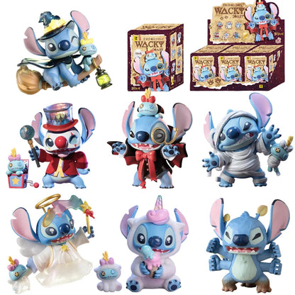 Stitch Weird Diary Series Anime Figures Creative Cute Doll Statue Model Mystery blind box Toys Children Birthday Gifts Beauty World Shop