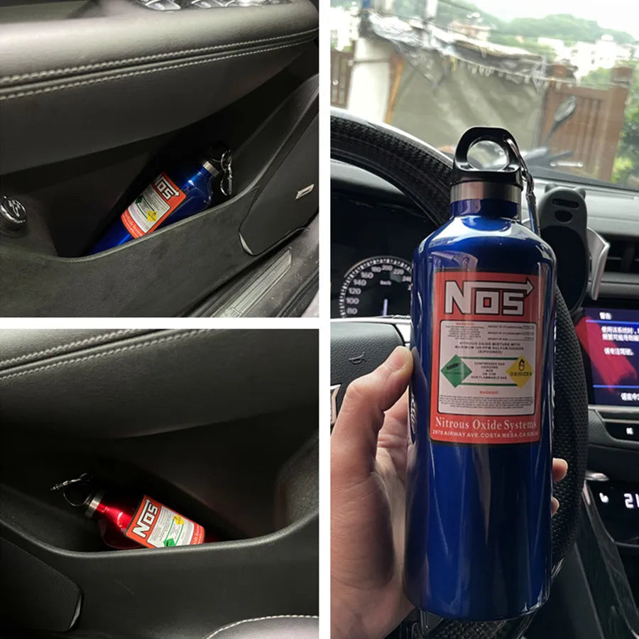 Car Insulation Cup NOS Nitrogen Cylinder Vacuum Stainless Steel Kettle 500ml High-capacity Travel Sports Bottle Water Cup 2025 Beauty World Shop