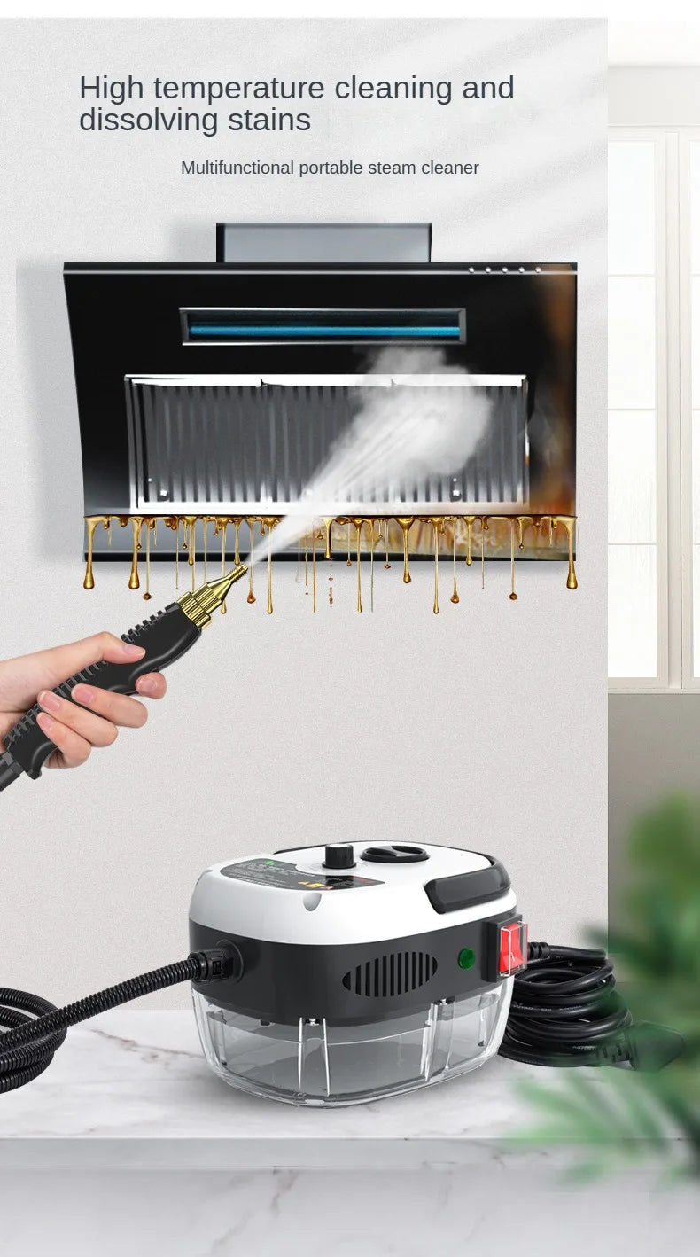 Steam Cleaner High Temperature Sterilization Air Conditioning Kitchen Hood Home /Car Steaming Cleaner 110V US Plug /220V EU Plug Beauty World Shop