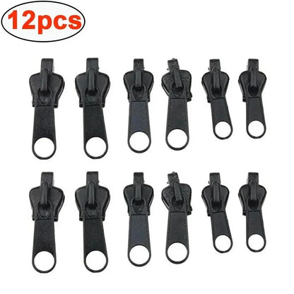 3 Sizes Universal Instant Fix Zipper Repair Kit Replacement Zip Slider Teeth Rescue Sewing Clothes Bag Zippers Tool Accessories Beauty World Shop