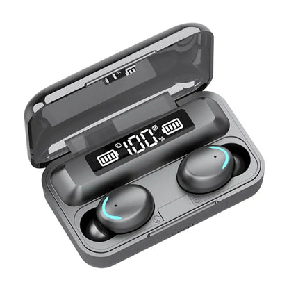 F9-5C True Wireless Bluetooth Headset Binaural Small In Ear Buds Sports Stereo Bass TWS Earbuds Newest Sports Earbuds for phones Beauty Fashion