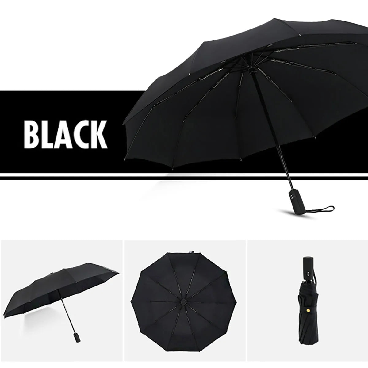 Windproof Double Layer Fully Automatic Resistant Umbrella Beauty World Shop