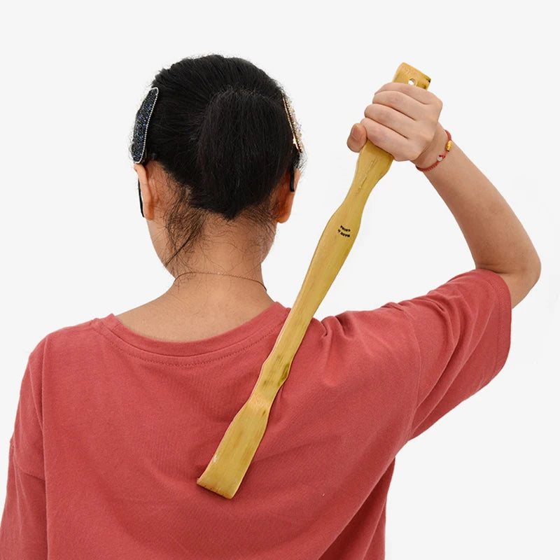 Bamboo Made Itching And Scratching Device Home Massage Anti Itch And Back Scratching Device Scratching Rake Massage Stick Beauty World Shop