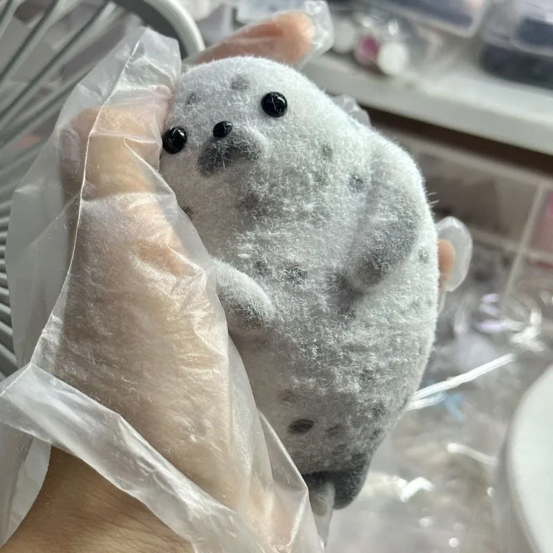Kawaii Squishy Seal Squeeze Toys Super Soft Pinching Fingertip Toy Slow Rebound Antistress Gift Stress Relief Adult Sensory Toy Beauty World Shop