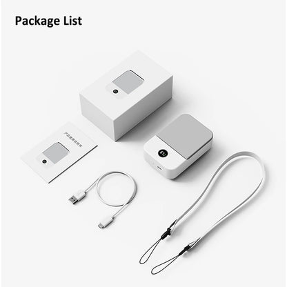Waist Fan Portable Outdoor Mini Hanging Neck Fan 3 Gear Strong Wind Bladeless Waist Neck Fan Air Cooler USB Fan 2000Mah Beauty World Shop