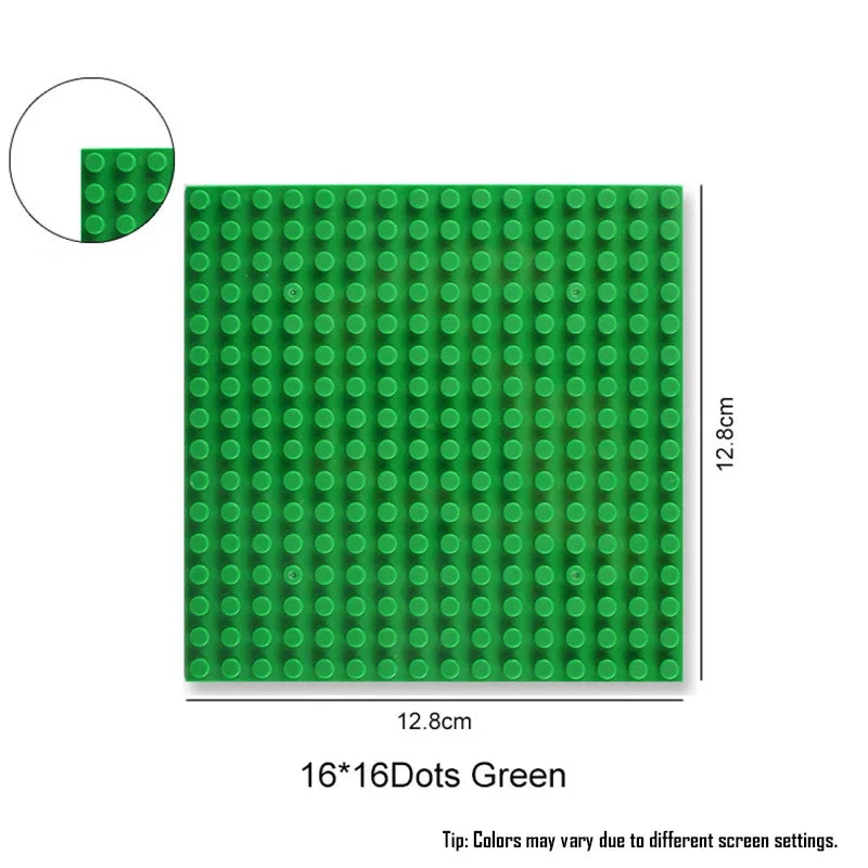 Classic Base Plates 32x32x16x16 Dots MOC DIY Plastic Bricks Baseplates City Dimensions Building Blocks Figures Construction Toys Beauty Fashion