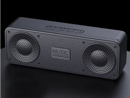 S18 Bluetooth Speaker W/ Subwoofer, FM Radio, 20H Battery, Waterproof, Stereo for Phone/PC Outdoor Beauty World Shop