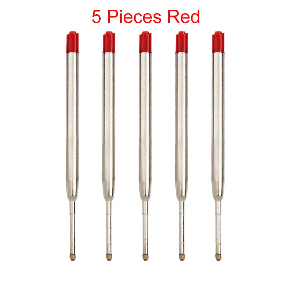 98mm1.0mm Ballpoint Pen Refills For Parker Pens Medium Point Blue Red Black Ink Rods For Writing Office Stationery Beauty World Shop