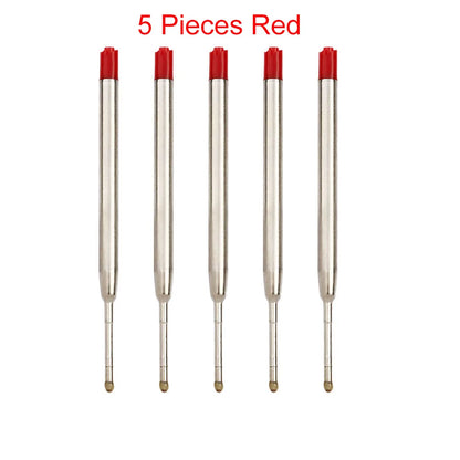 98mm1.0mm Ballpoint Pen Refills For Parker Pens Medium Point Blue Red Black Ink Rods For Writing Office Stationery Beauty World Shop