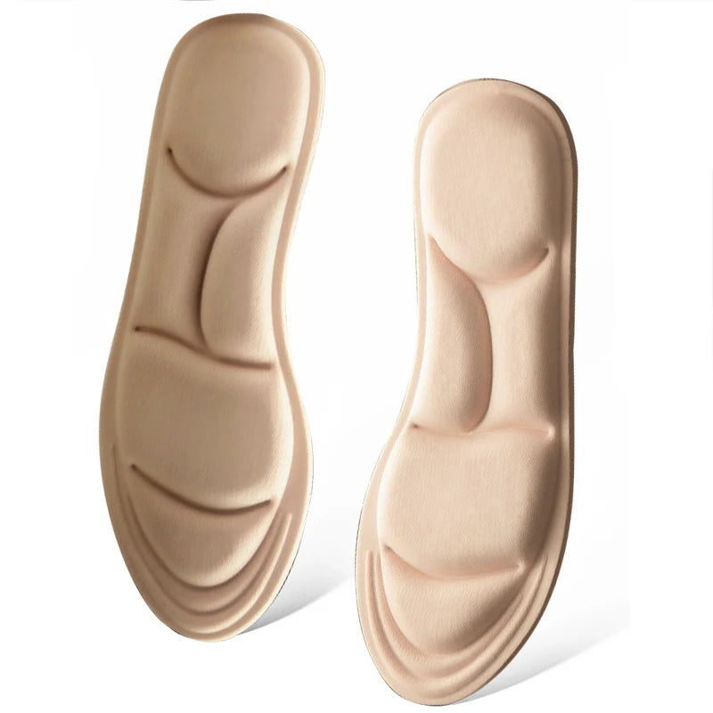 1/2/4/16Pairs 5D Massage Memory Foam Insoles For Shoes Sole Breathable Cushion Sport Running Insoles For Feet Orthopedic Insoles Beauty World Shop