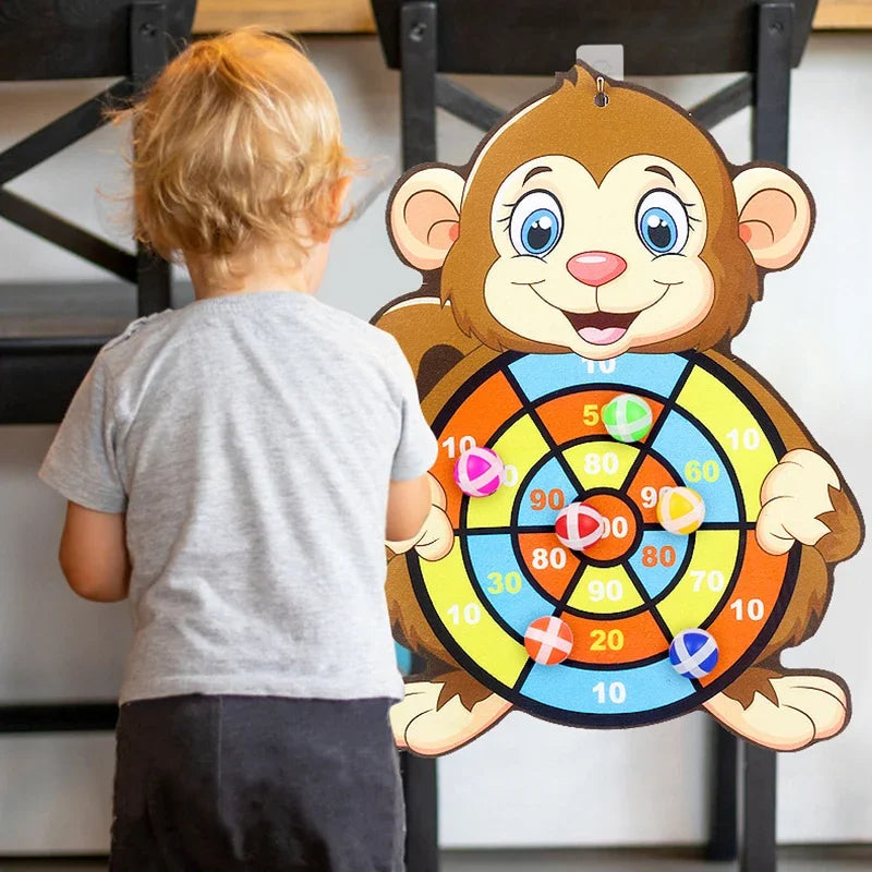 Educational Dart Board Baby Dart Indoor Sports Child Montessori Games for Children 3 to 7 Years Beauty World Shop