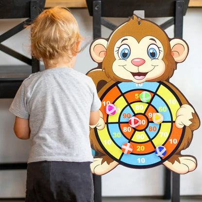 Educational Dart Board Baby Dart Indoor Sports Child Montessori Games for Children 3 to 7 Years Beauty World Shop