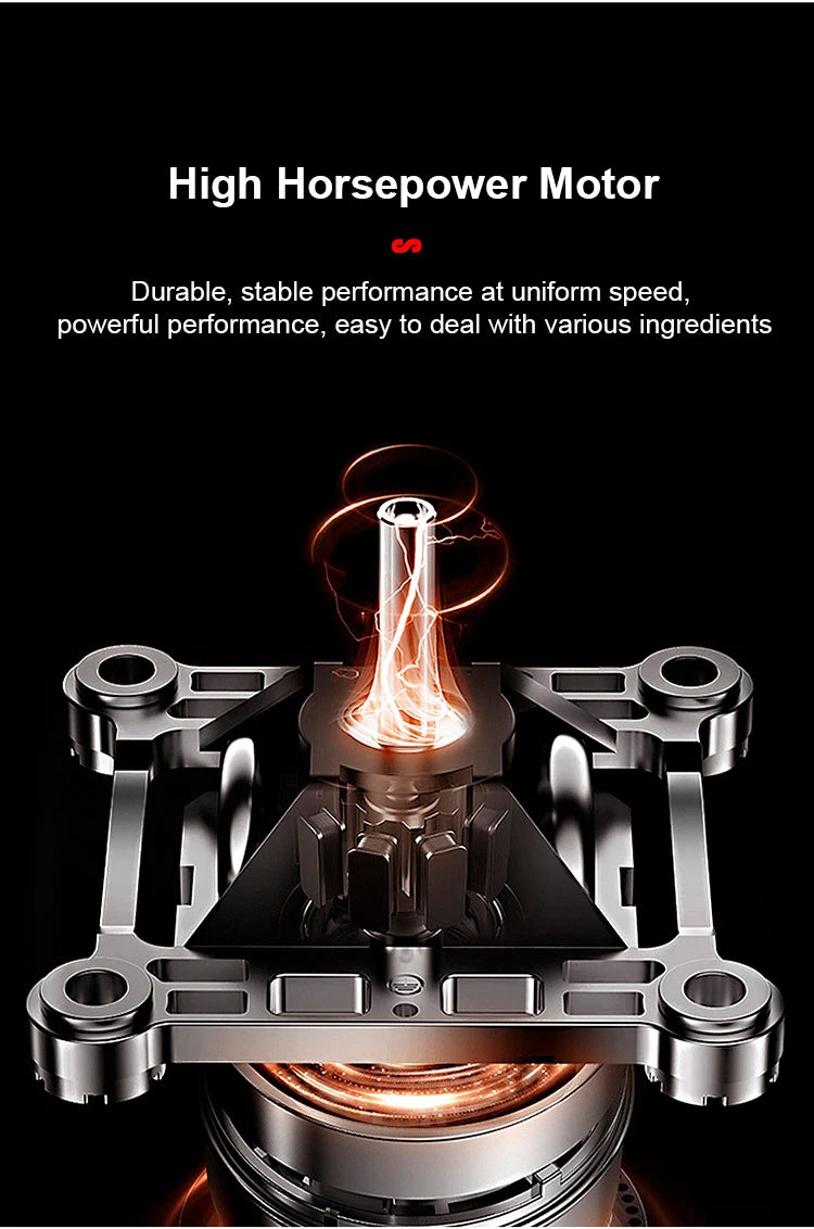 2000W Heavy Duty Commercial Blender Stationary Mixer Food Processor Ice Smoothies for Kitchen High Power Juicer Blender BPA Free Beauty World Shop