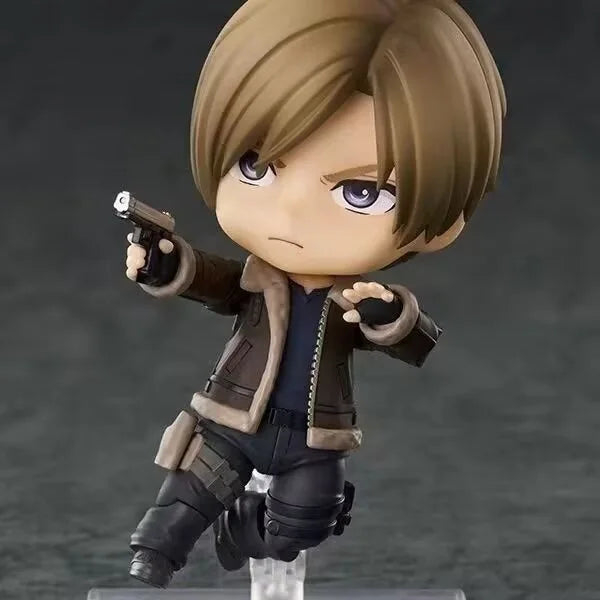 2026 New 10cm Resident Evil Anime Figure #2337 Biohazard Leon S.Kennedy Action Figures Pvc Adult Collection Model Doll Toys Gift Beauty World Shop