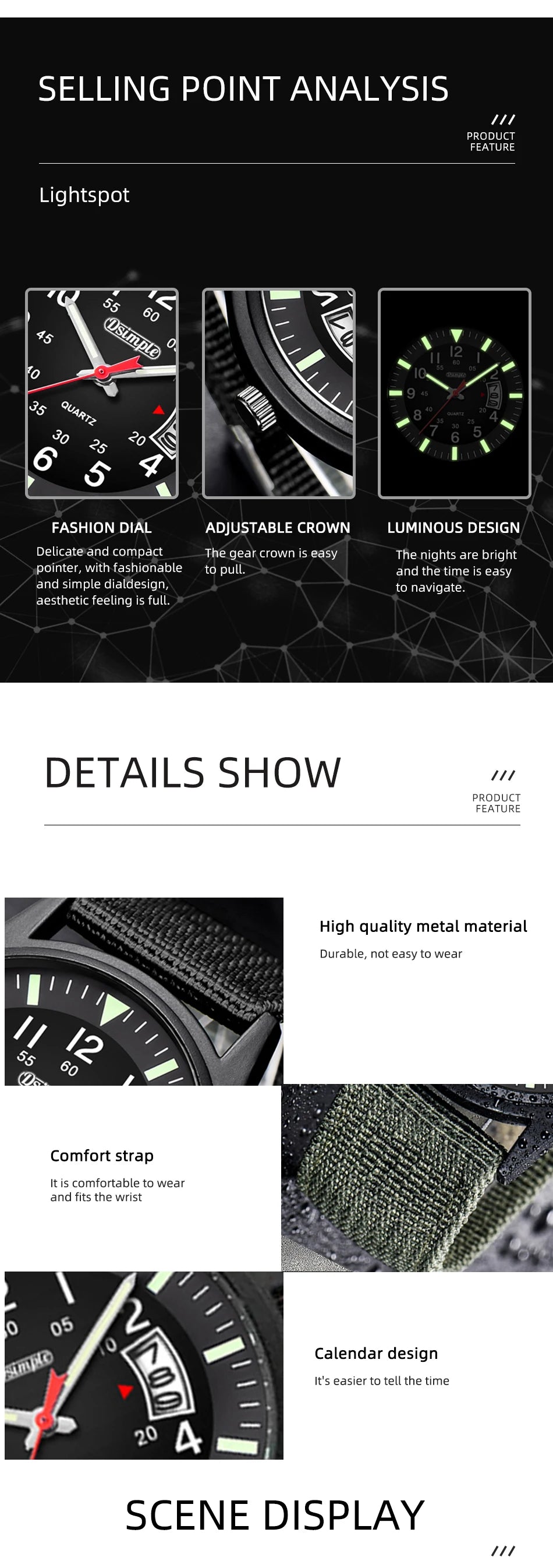 Reloj Hombre 2023 Fashion Mens Nylon Watches Luxury Men Army Military Quartz Watch Calendar Date Wristwatch Relogio Masculino Beauty World Shop