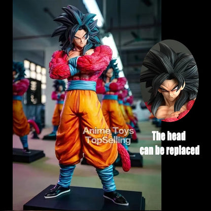 Anime Dragon Ball Figure Super Saiyan 4  Son Goku Statue PVC Collection Model Toys Gifts Beauty World Shop