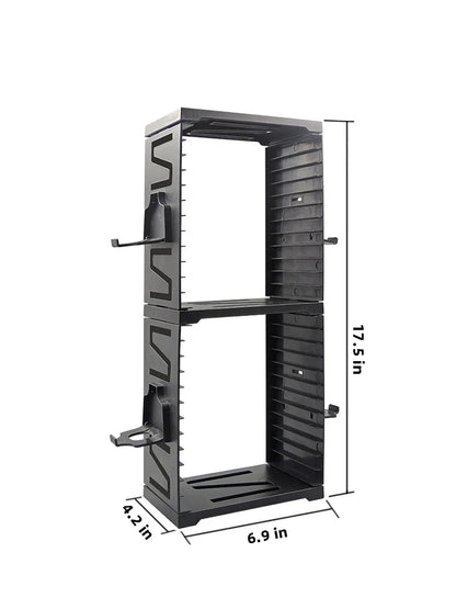 DATA FROG Host Disc Double-layer Storage Box Holder For PS5/PS4/Switch Disc Shelf for Xbox Series X Holder Accessories Beauty World Shop