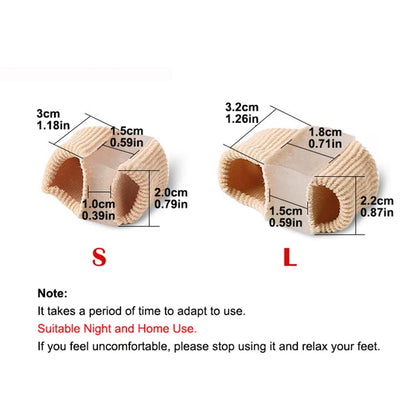 Toe Separator Silicone Pedicure Tools Bones Orthopedics Bunion Corrector Gel Insoles For Shoes (1/2/4pcs) Beauty World Shop
