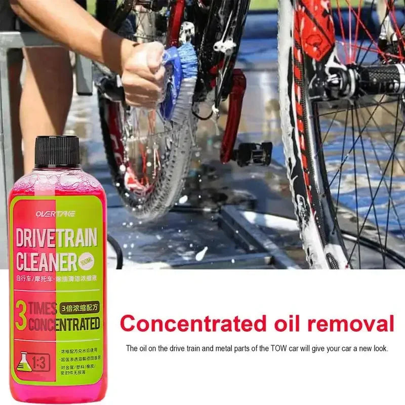 100ML Concentrated Bicycle Chain Cleaning Agent,Motorcycle Bike Drivetrain Cleaner Degreaser Mountain bike maintenance tools Beauty World Shop