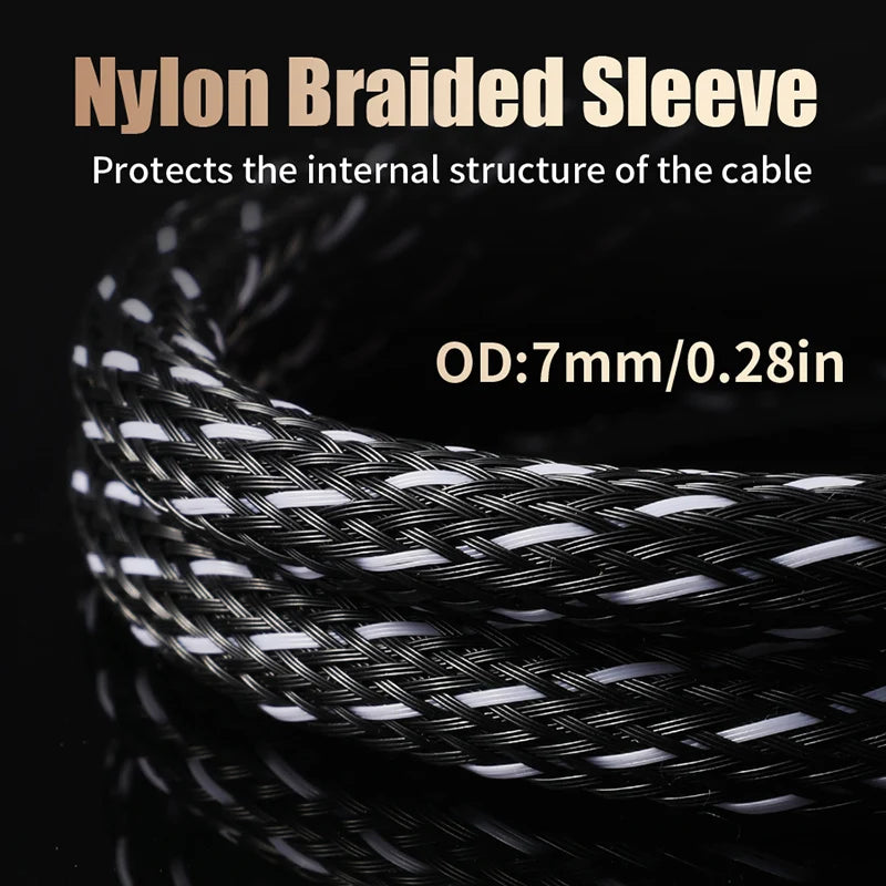 QINCROWN 6N OFC 2RCA Interconnect Cable, 24K Gold-Plated Plugs HiFi Audiophile for Amp DAC Preamp Home Audio Gear Beauty World Shop