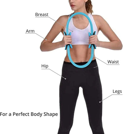 Yoga Fitness Pilates Ring Yoga Ring Open Back Ring Magic Ring Pelvic Floor Muscle Training Yoga Supplies Pilates Ring Beauty World Shop