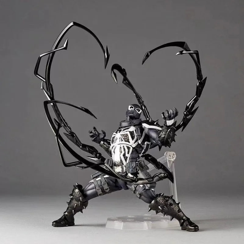Amazing Yamaguchi Marvel Venom Agent series KO Articulated Action Figure Model Kit Desktop Ornament Collectible statue Toys Gift Beauty World Shop