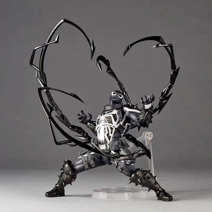 Amazing Yamaguchi Marvel Venom Agent series KO Articulated Action Figure Model Kit Desktop Ornament Collectible statue Toys Gift Beauty World Shop