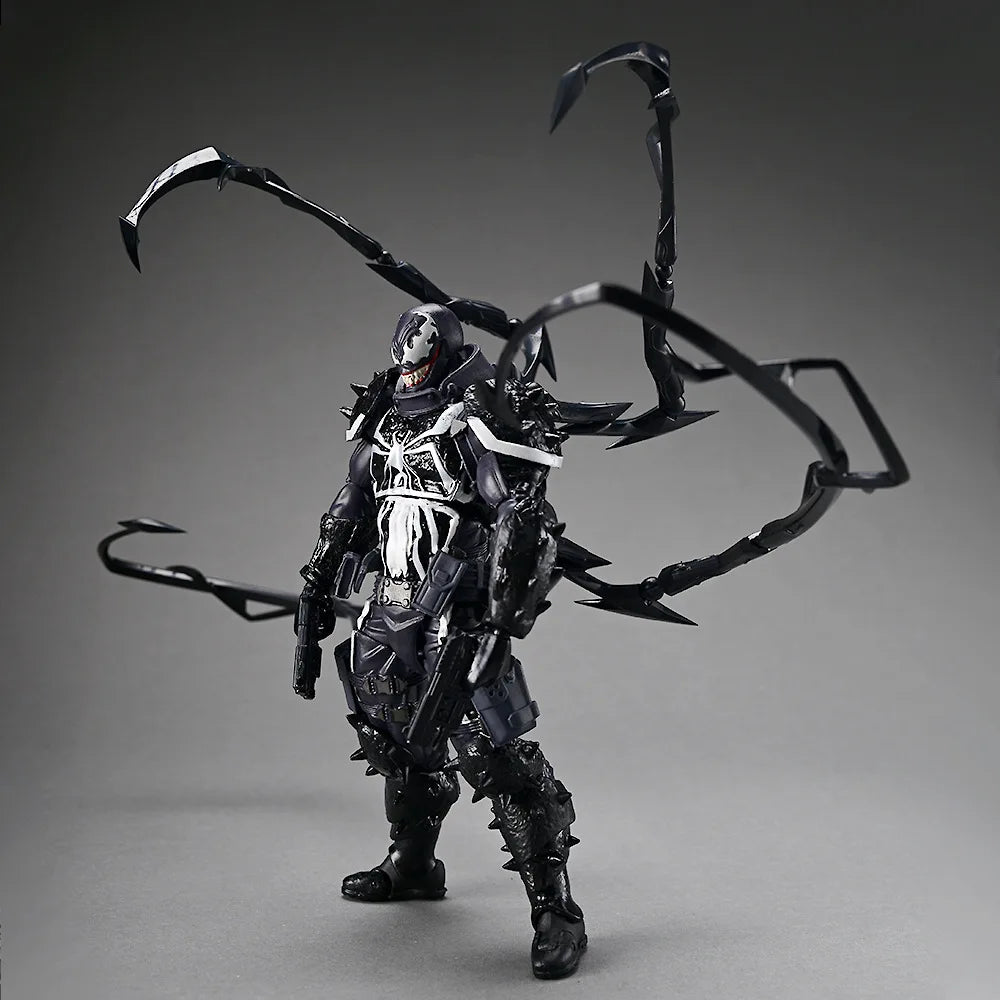 Amazing Yamaguchi Marvel Venom Agent series KO Articulated Action Figure Model Kit Desktop Ornament Collectible statue Toys Gift Beauty World Shop