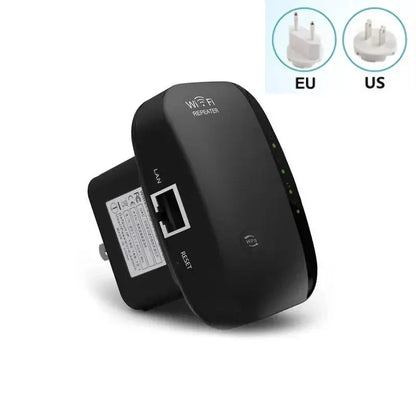 Wireless Signal Booster Wifi Extender Small Steamed Bun Network Repeater Ap Broadband Home Router Signal Amplification Extension Beauty World Shop