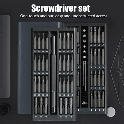 63 in 1 Precision Screwdriver Set Phillips Torx Magnetic Screw Driver Bit Professional Repair Tool Kit for IPhone Watch Camera Beauty World Shop
