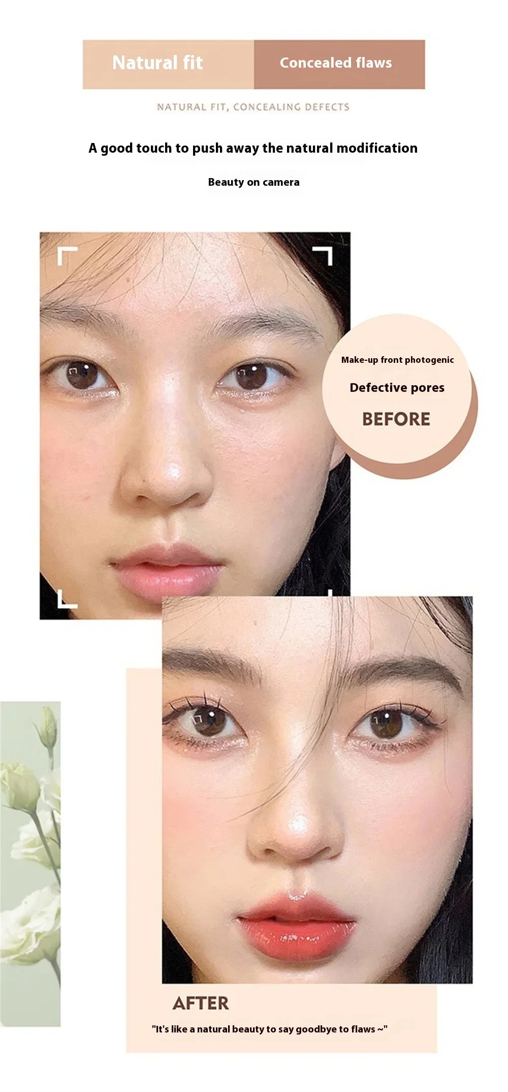 High Coverage Concealer Cover Anti Dark Circle Freckle Lasting Waterproof Foundation BB Cream for Face Makeup Base Cosmetics Beauty World Shop