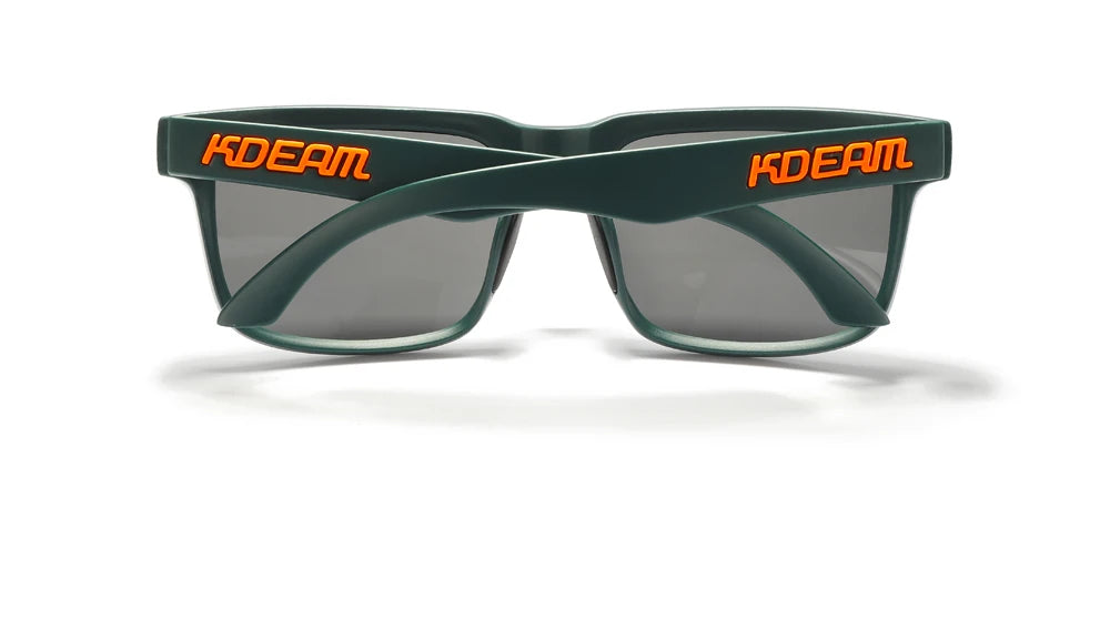 KDEAM Men's Polarized Sunglasses Square Casual Outdoors Sun Glasses Women Unisex Sunglass For Couple With Zipper Case Beauty World Shop