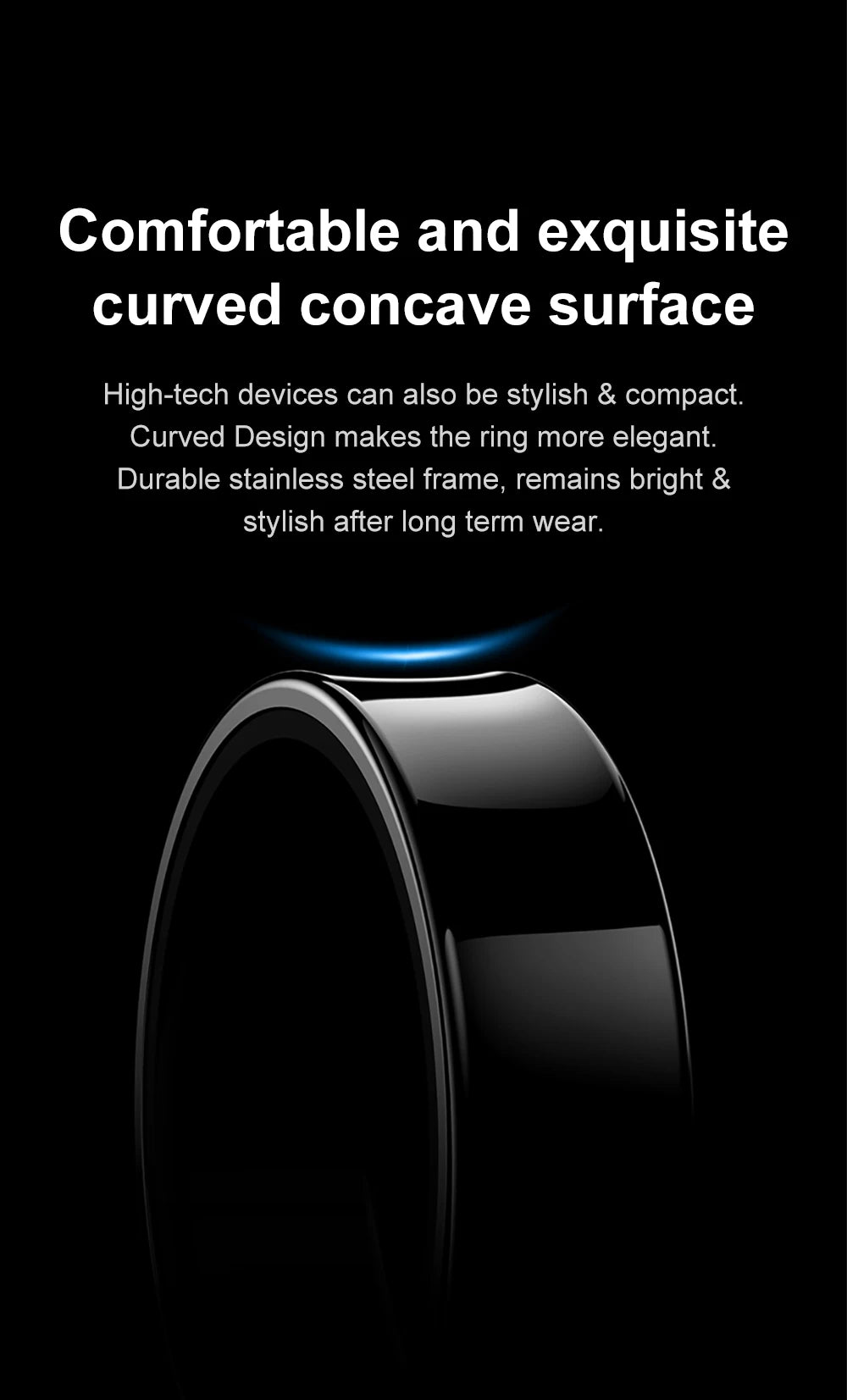 2024 COLMI R09 Smart Ring Men Women with Charging Case, Health and Sleep Monitor, Skin Temperature Monitor, 60 days battery life Beauty World Shop
