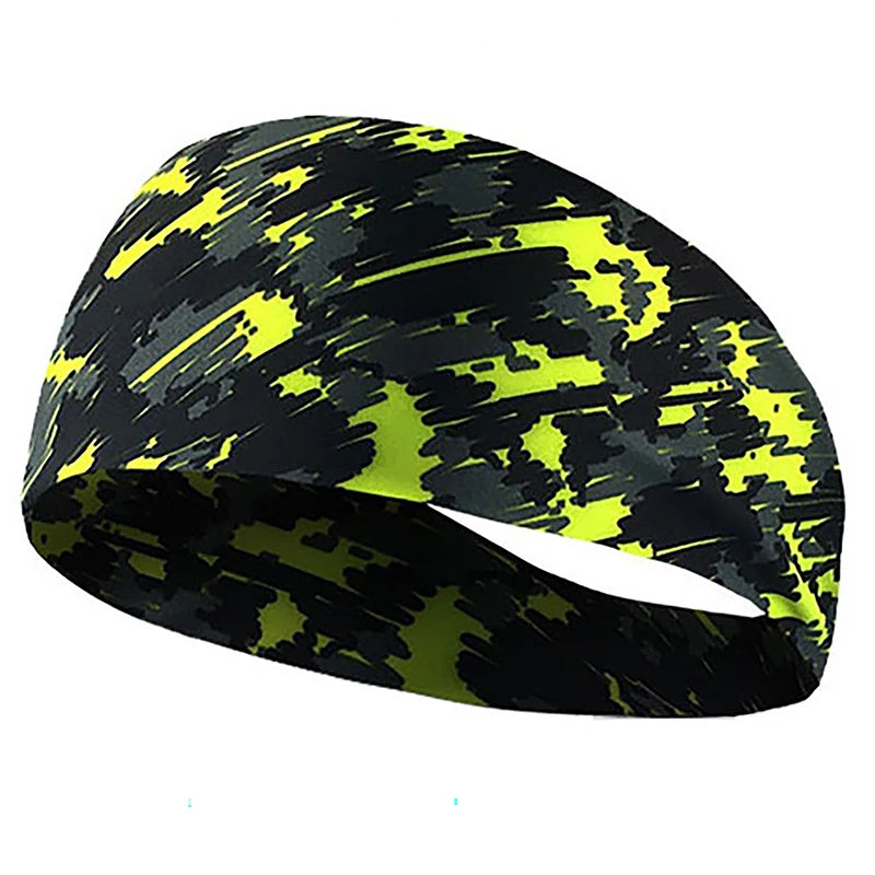 Sports Sweatband Hairband Women's Headwear Anti-Sweat Gym Fitness Sweat Guide Antiperspirant Band Running Headband Beauty World Shop