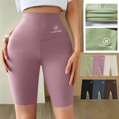 M-XL pantalones cortos deportivos para mujer, nuevos pantalones cortos para ciclismo, trotar, Fitness, cintura alta, Pues cortos Beauty World Shop