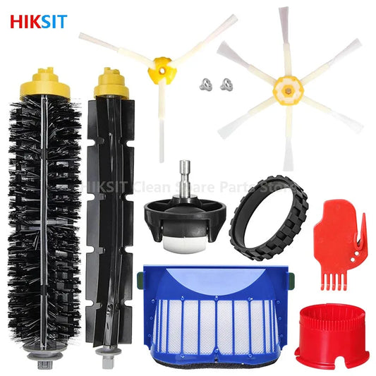 For iRobot Roomba 600 Series 585 595 600 610 615 620 625 630 635 645 650 Robot Vacuum Cleaner Hepa Filter Main Side Brush Parts Beauty World Shop
