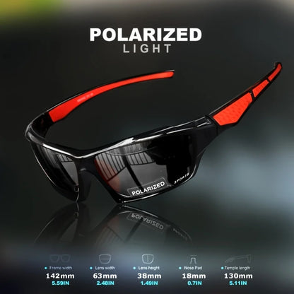 1/3PCS Sports Polarized Sunglasses for Men Lightweight Night Vision Male Shades Cycling Driving Fishing Fashion Mirror Sunglass Beauty World Shop