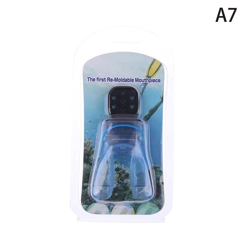 Silicone Snorkel Diving Mouthpiece Scuba Moldable Bite Mouthpiece Regulator Plastic Snorkel Mouthpiece Beauty World Shop
