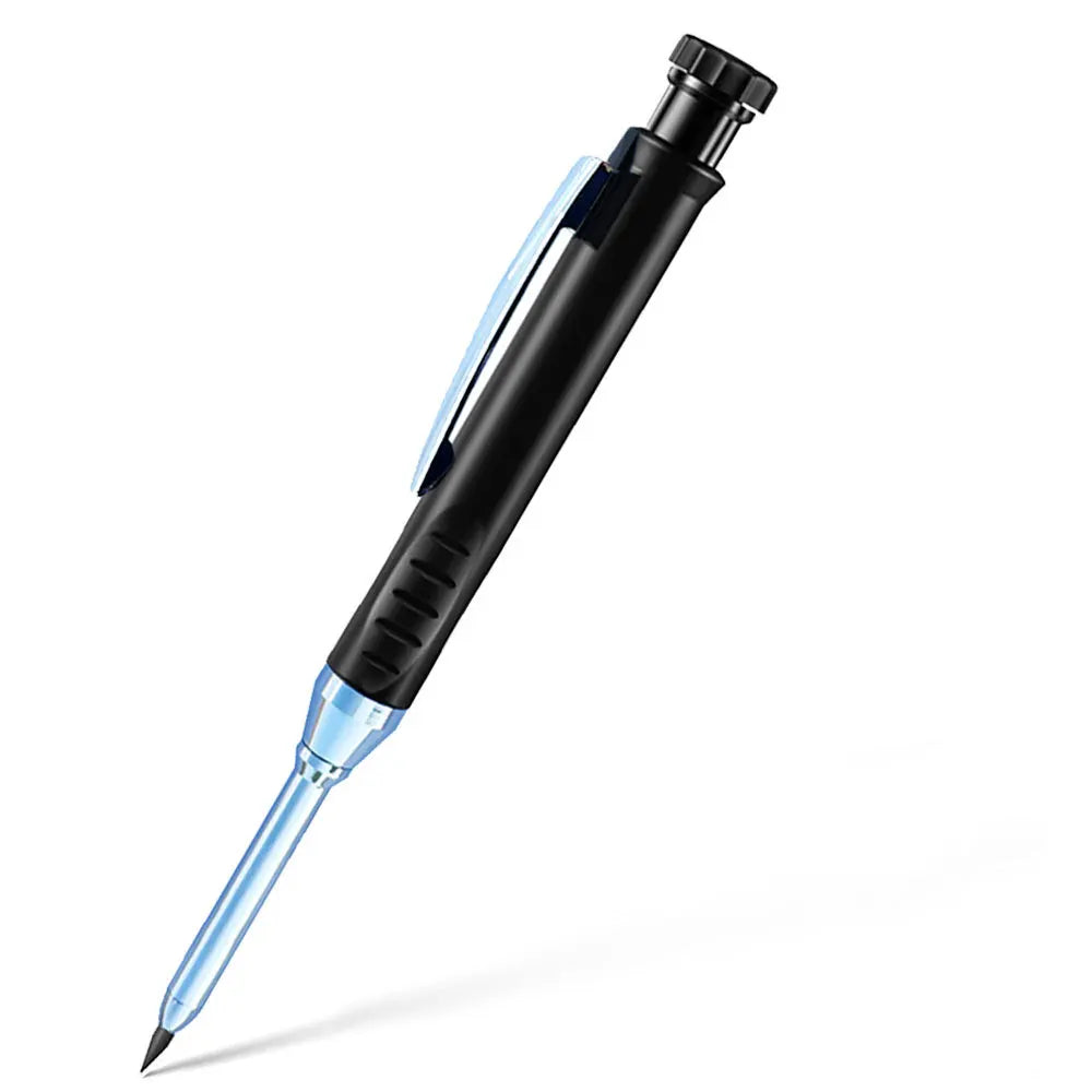 2.8mm Solid Carpenter Mechanical Pencil with Sharpener for Woodworking Construction Long Head Carpenter Pencil Stationery Supply Beauty World Shop