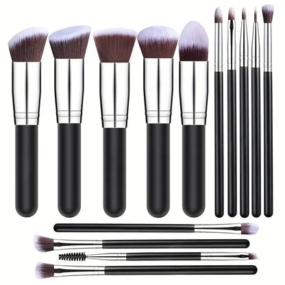 NEW 14PCS Makeup Brushes Set  Soft Fluffy Foundation Blush Powder Eyeshadow Blending Female Cosmetics Beauty Tool Christmas gift Beauty World Shop