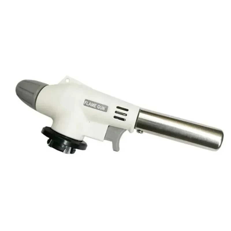Torch Cooking AutoIgnition Butane Gas Welding-Burner Welding Gas Burner Flame Gas Torch Flame Gun Blow for BBQ Camping Cooking Beauty World Shop